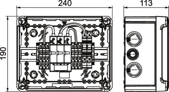 OBO Bettermann 5088657 PV-Freischaltstelle 1St.