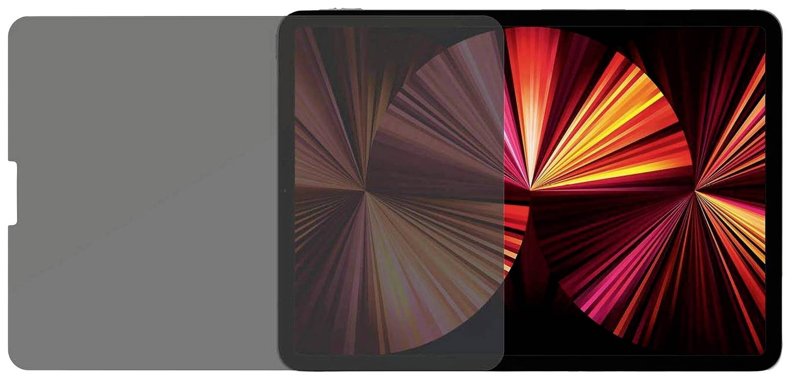PanzerGlass Privacy Edge-to-Edge Displayschutzglas mit Blickschutz Apple iPad Air 10.9" (5. Gen, 20