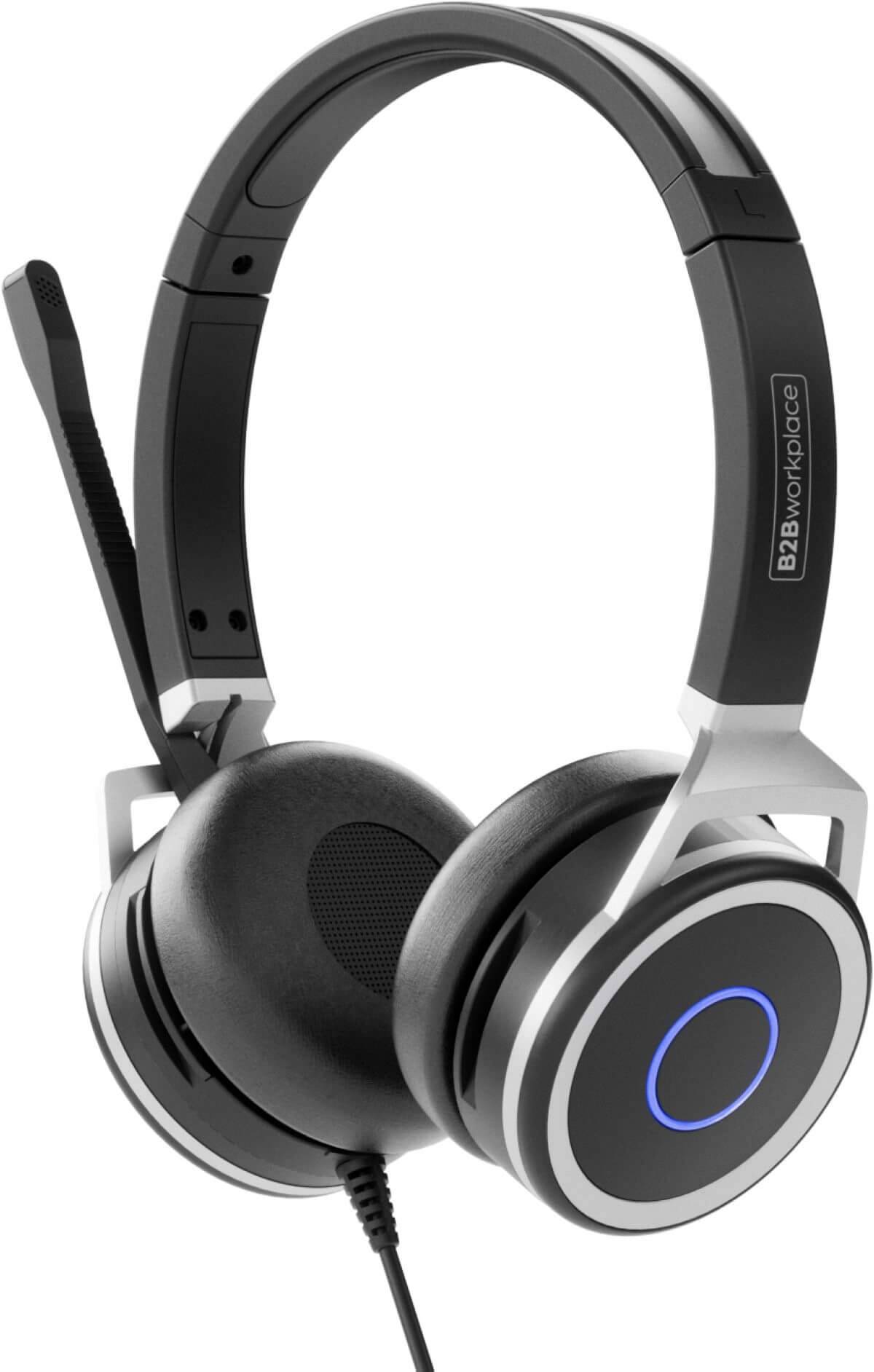 B2Bworkplace BUSINESS START Computer B-Ware (beschädigte / fehlende Verpackung) On Ear Headset kabelgebunden Stereo Schwarz