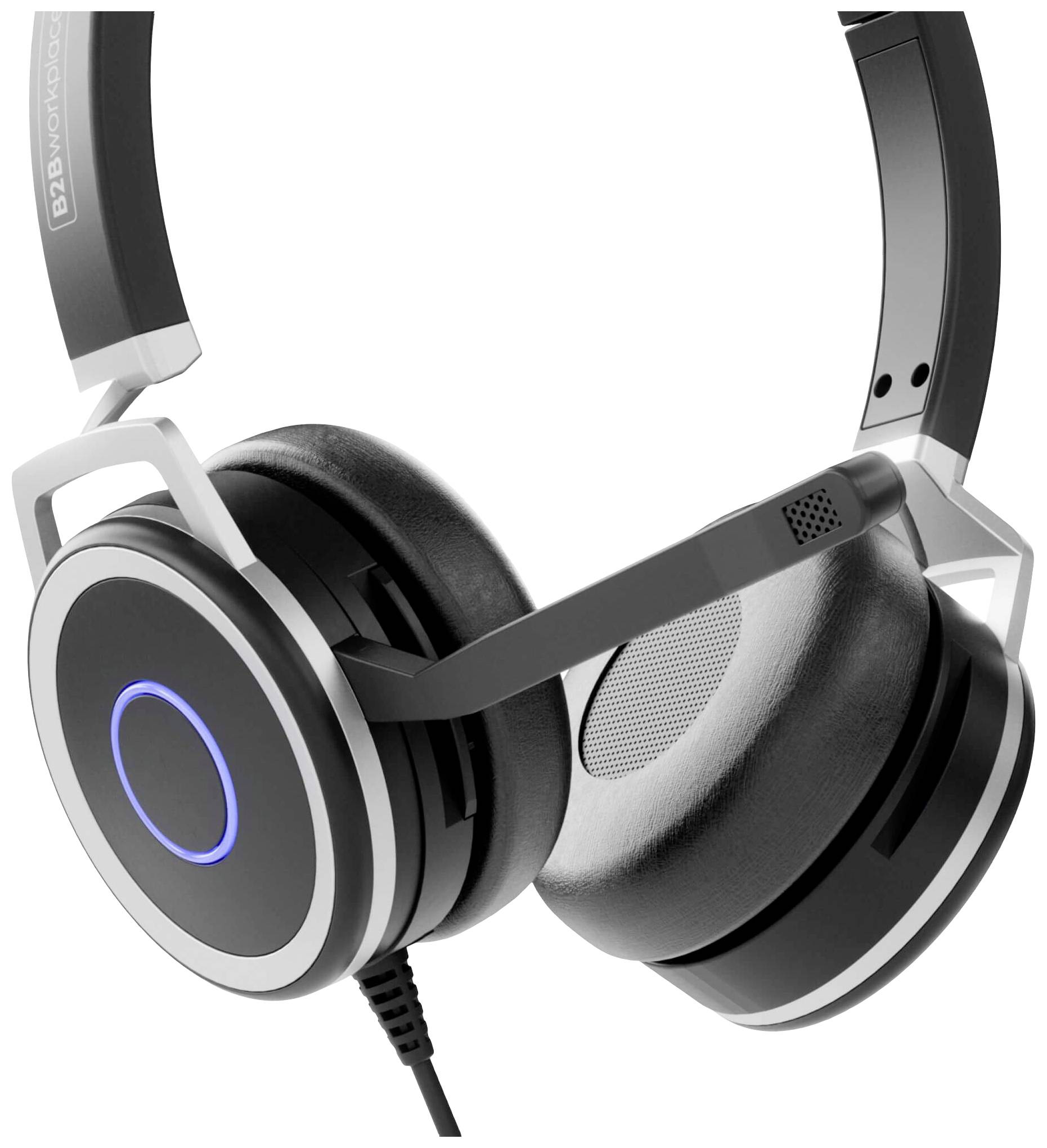 B2Bworkplace BUSINESS START Computer B-Ware (beschädigte / fehlende Verpackung) On Ear Headset kabelgebunden Stereo Schwarz