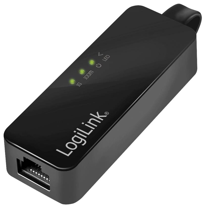 LogiLink UA0184A Netzwerkadapter 1000MBit/s USB-A (USB 3.0), RJ45