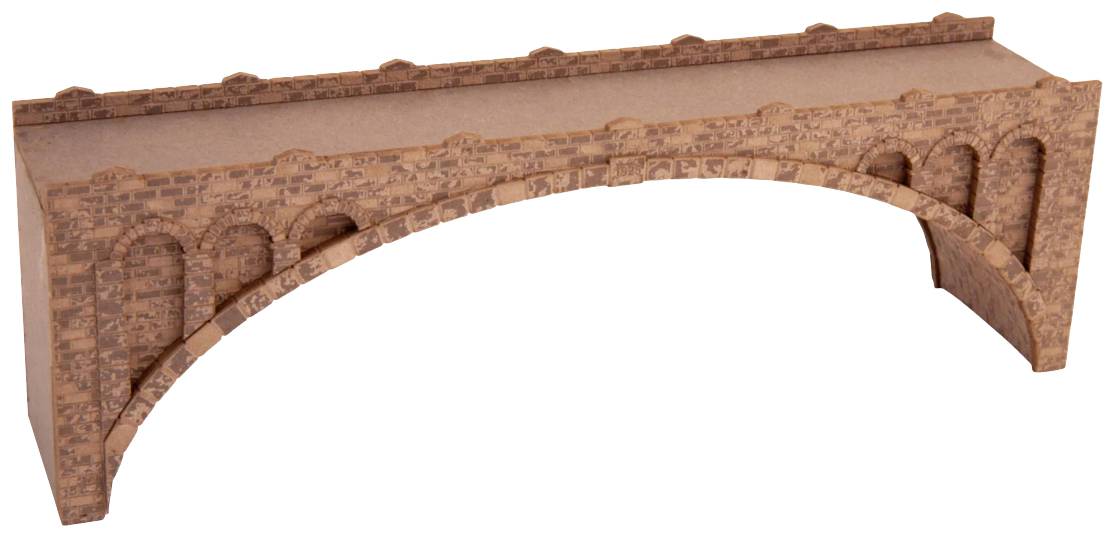 NOCH 44380 Z Steinbogenbrücke 1gleisig (L x B x H) 135 x 32 x 43mm