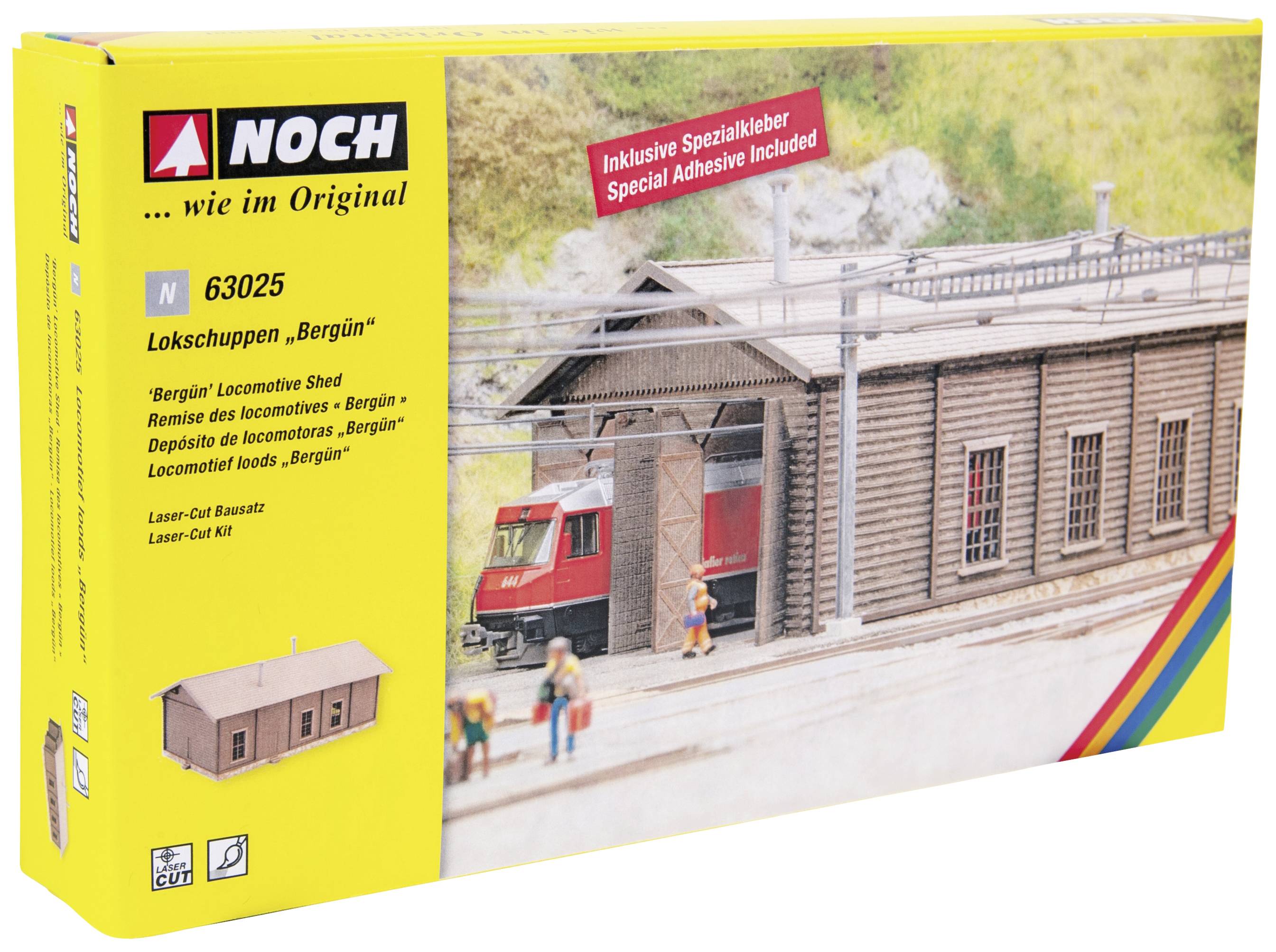 NOCH 63025 N Lokschuppen Bergün