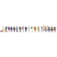 NOCH H0 Reisende Bemalt, Stehend NOCH H0 Reisende Bemalt, Stehend