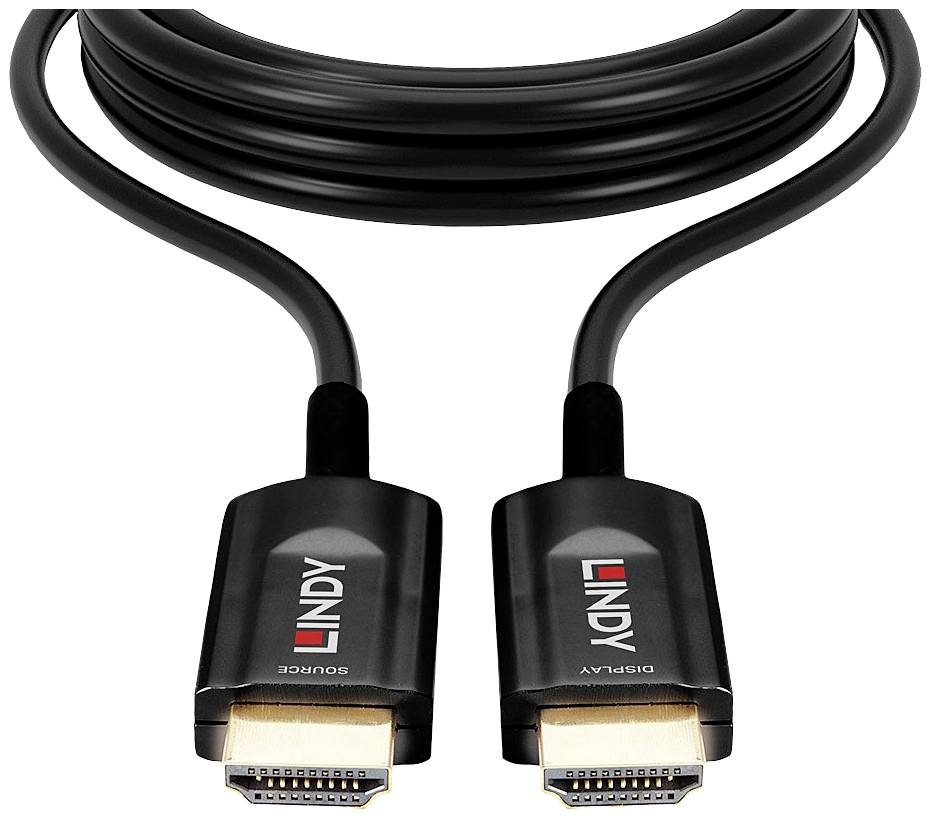 LINDY HDMI Anschlusskabel HDMI-A Stecker 15.00m 38381 Thunderbolt™-Kabel