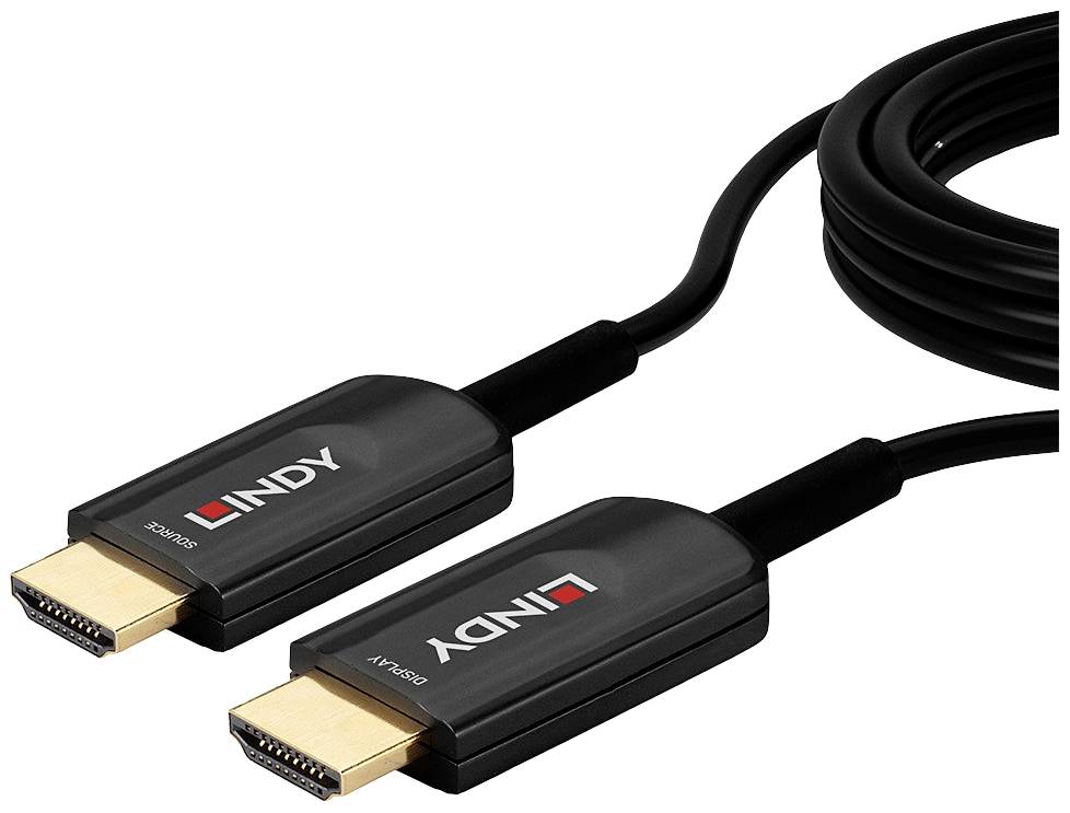 LINDY HDMI Anschlusskabel HDMI-A Stecker 15.00m 38381 Thunderbolt™-Kabel