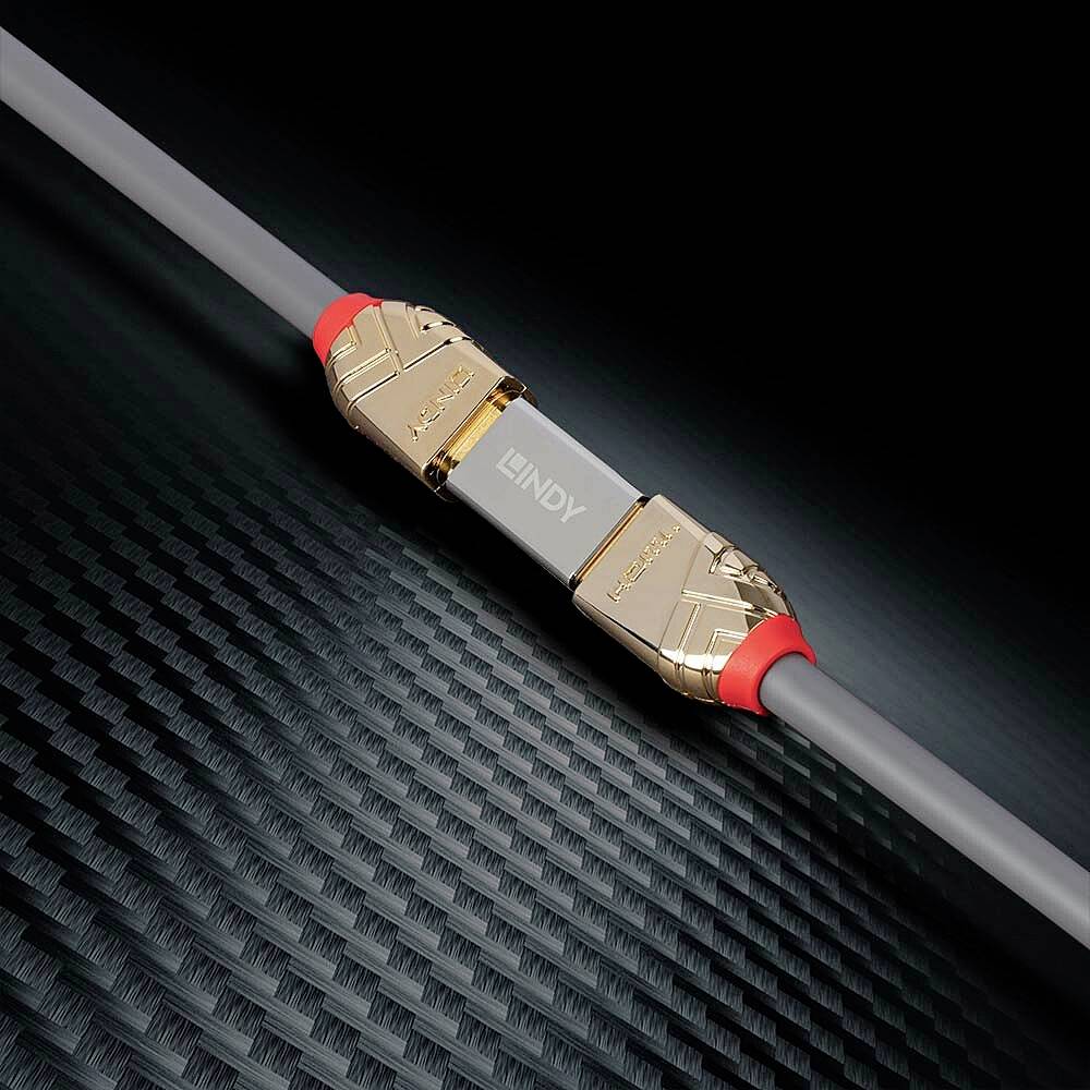 LINDY 41511 HDMI Adapter [1x HDMI-Buchse - 1x HDMI-Buchse] Silber