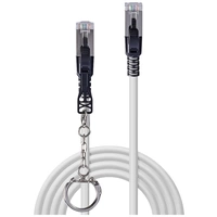 LINDY 47606 RJ45 Netzwerkkabel, Patchkabel CAT 6a S/FTP 5.00m Grau 1St. LINDY 47606 RJ45 Netzwerkkabel, Patchkabel CAT 6a S/FTP 5.00m Grau 1St.