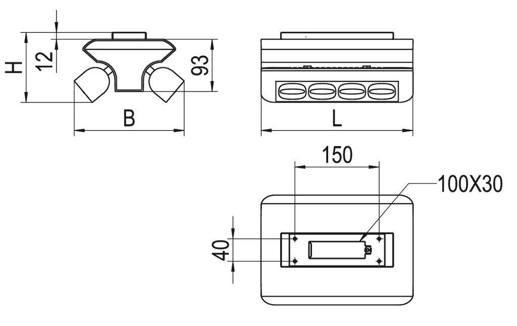 RIDI 0332054AH 0332054AH LED-Hallenstrahler LED Weiß
