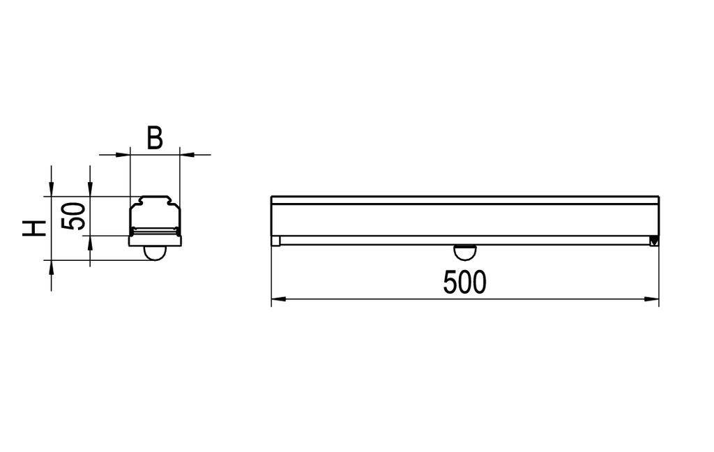 RIDI 1520198//311 LED-Notleuchte