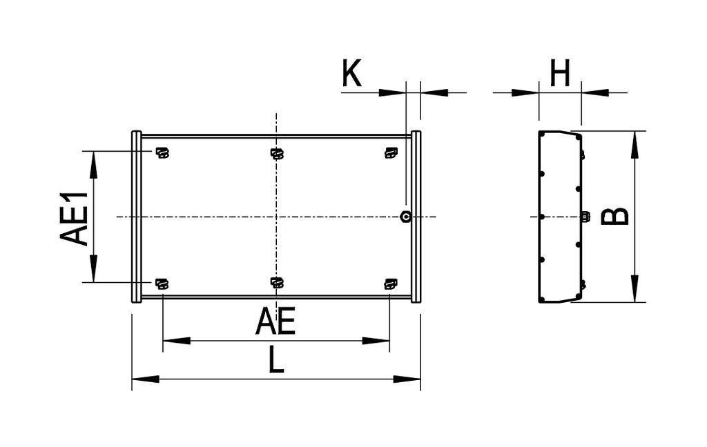 RIDI 657484 657484 LED-Hallenleuchte LED Weiß