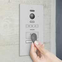 Philips WelcomeHive Pro 2 Video-Türsprechanlage WLAN Außeneinheit Aluminium Philips WelcomeHive Pro 2 Video-Türsprechanlage WLAN Außeneinheit Aluminium
