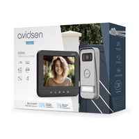 Avidsen PRIMA Video-Türsprechanlage Kabelgebunden Komplett-Set Schwarz, Aluminium Avidsen PRIMA Video-Türsprechanlage Kabelgebunden Komplett-Set Schwarz, Aluminium