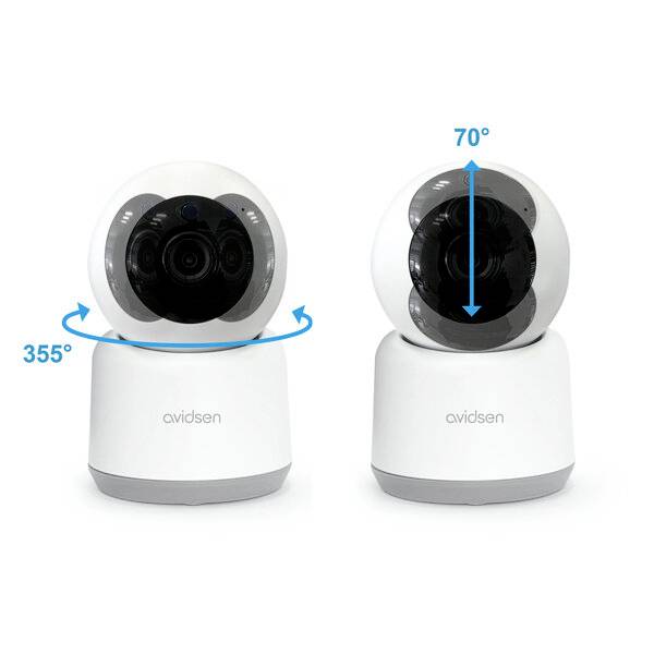 Avidsen HomeCam 3 127151 WLAN IP Überwachungskamera 1920 x 1080 Pixel