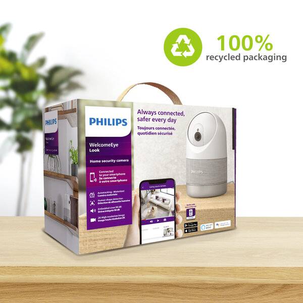 Philips WelcomeEye LOOK 531051 IP Überwachungskamera 2560 x 1440 Pixel