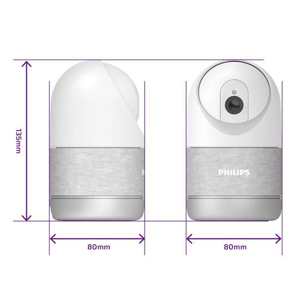 Philips WelcomeEye LOOK 531051 IP Überwachungskamera 2560 x 1440 Pixel