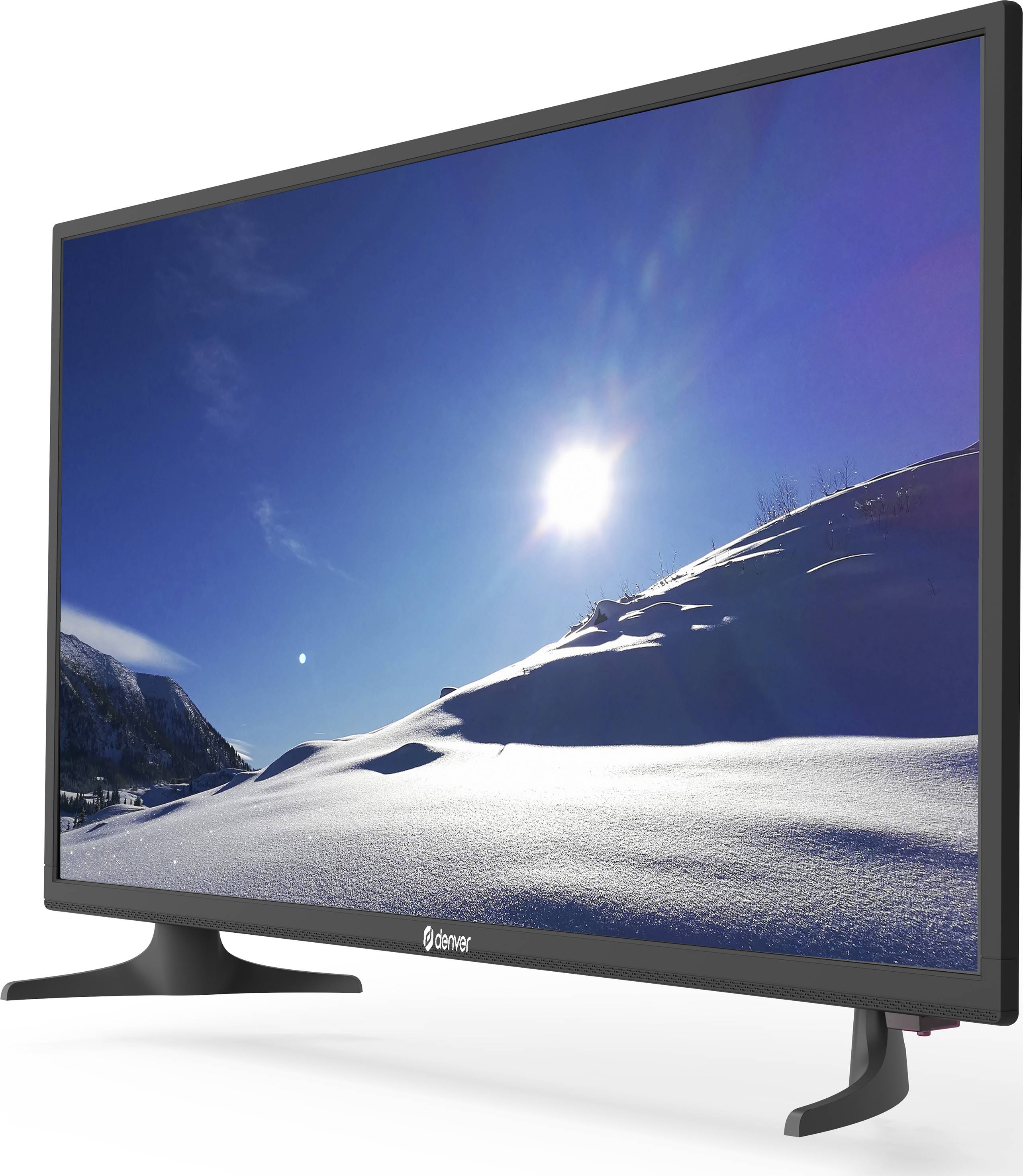 Denver LED-3283DE LED-TV 81.3cm 32 Zoll EEK E (A - G) CI+, DVB-C, DVB-S2, DVB-T2 Schwarz