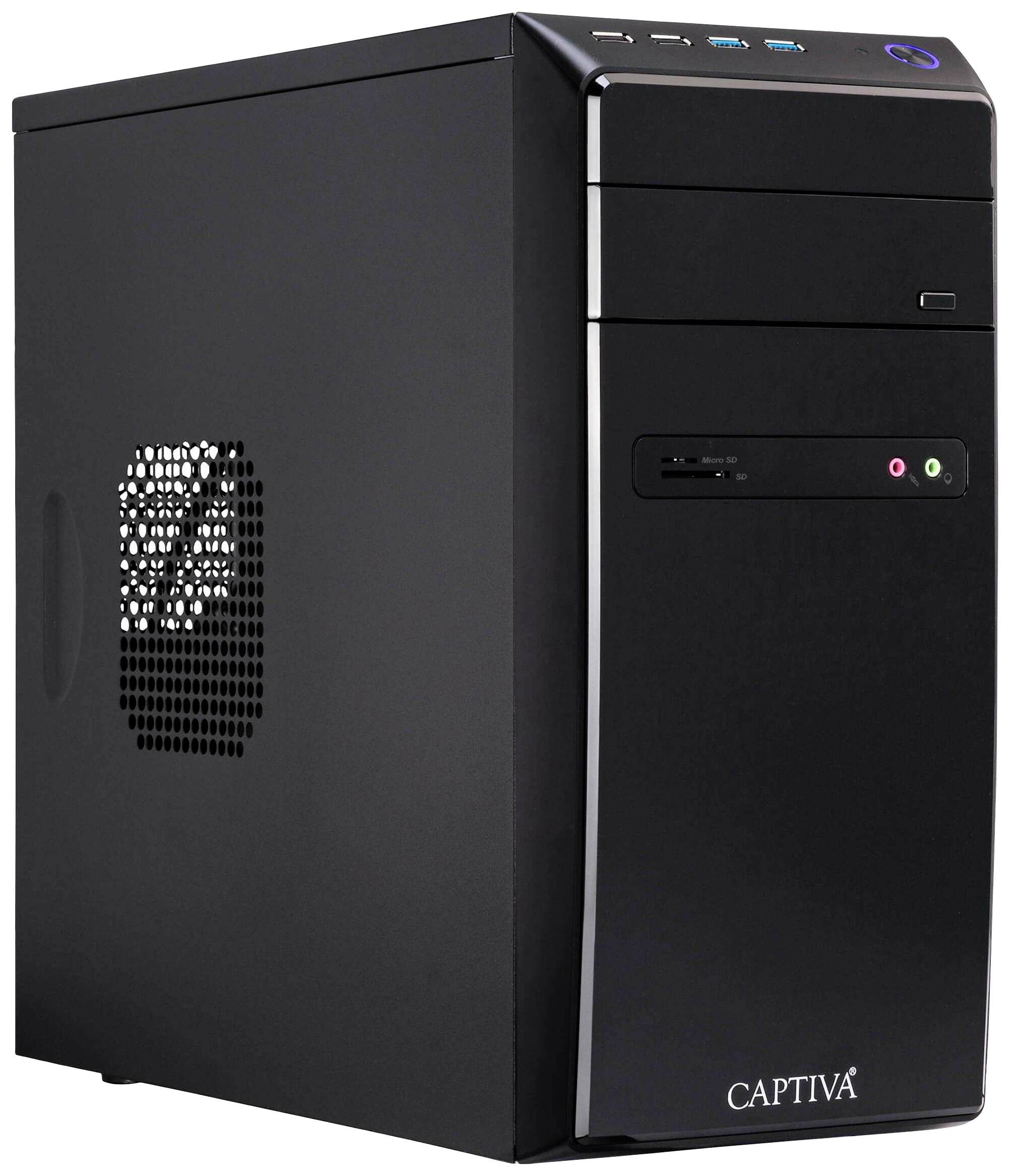 Captiva Desktop PC Power Starter R64-146 AMD Ryzen 5 5600G 4.4GHz 32GB RAM 1TB SSD AMD Radeon Graphics 64146