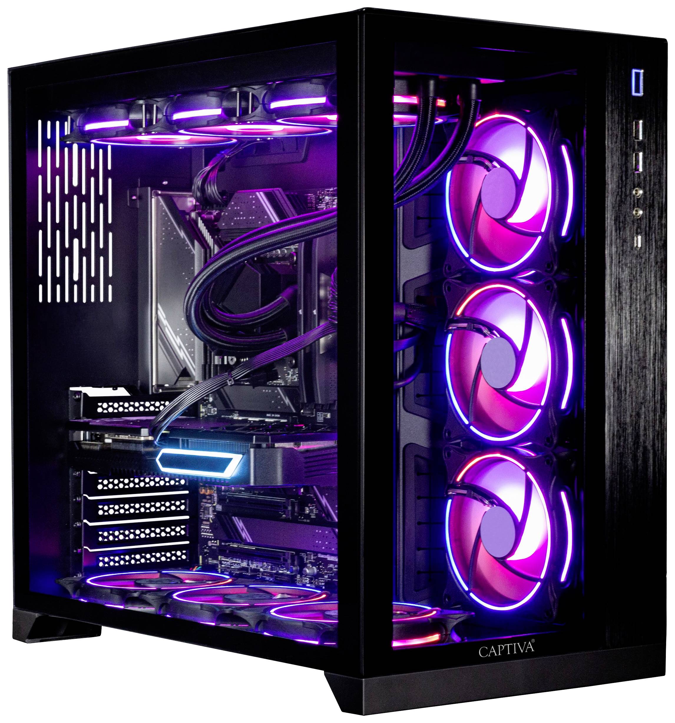 Captiva Gaming PC Highend Gaming I73-886 Intel® Core™ i9 i9-12900KF 5.2GHz 32GB RAM 2TB SSD Nvidia GeForce RTX 4070 12GB GDDR6X Wi