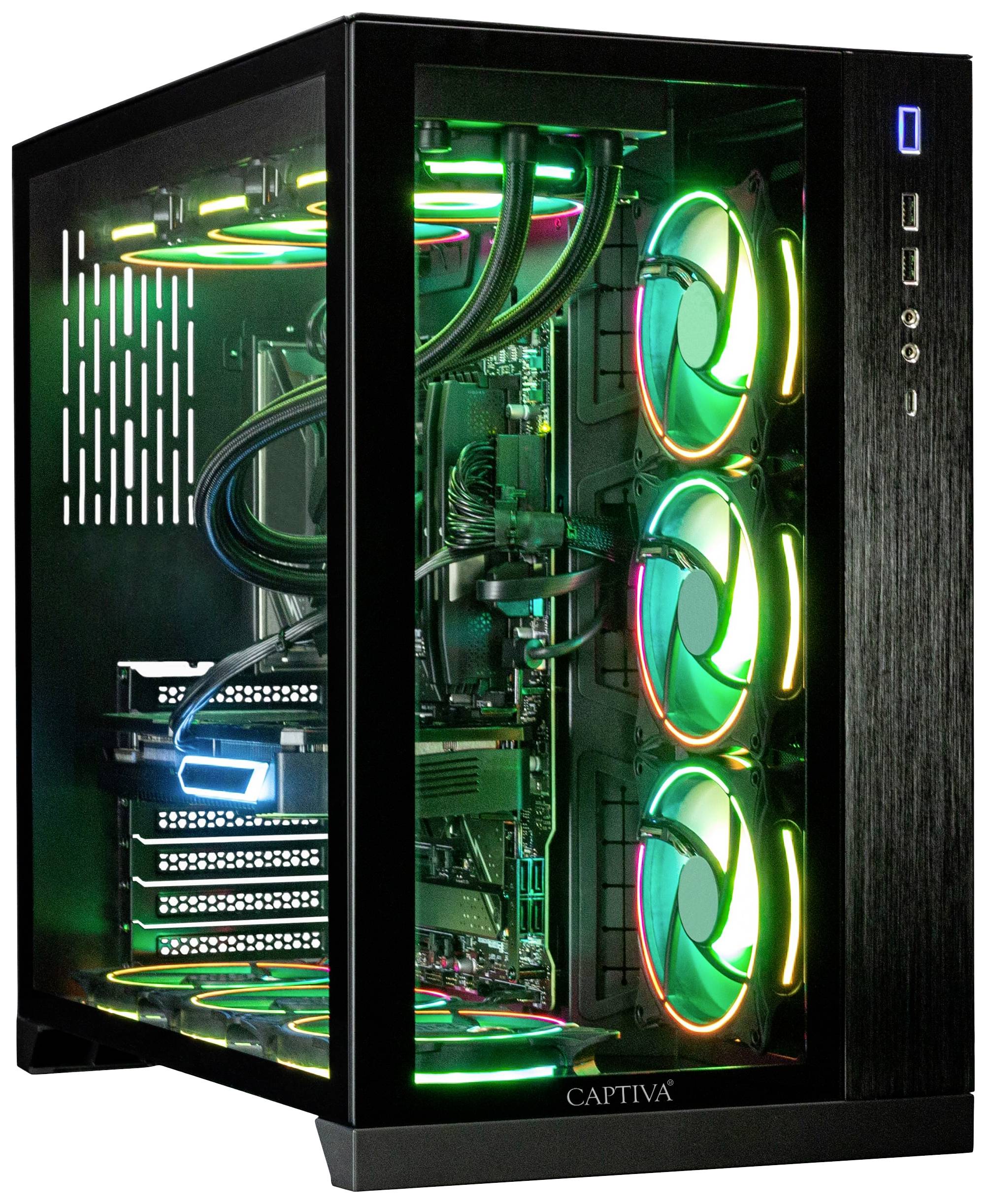 Captiva Gaming PC Highend Gaming I73-886 Intel® Core™ i9 i9-12900KF 5.2GHz 32GB RAM 2TB SSD Nvidia GeForce RTX 4070 12GB GDDR6X Wi