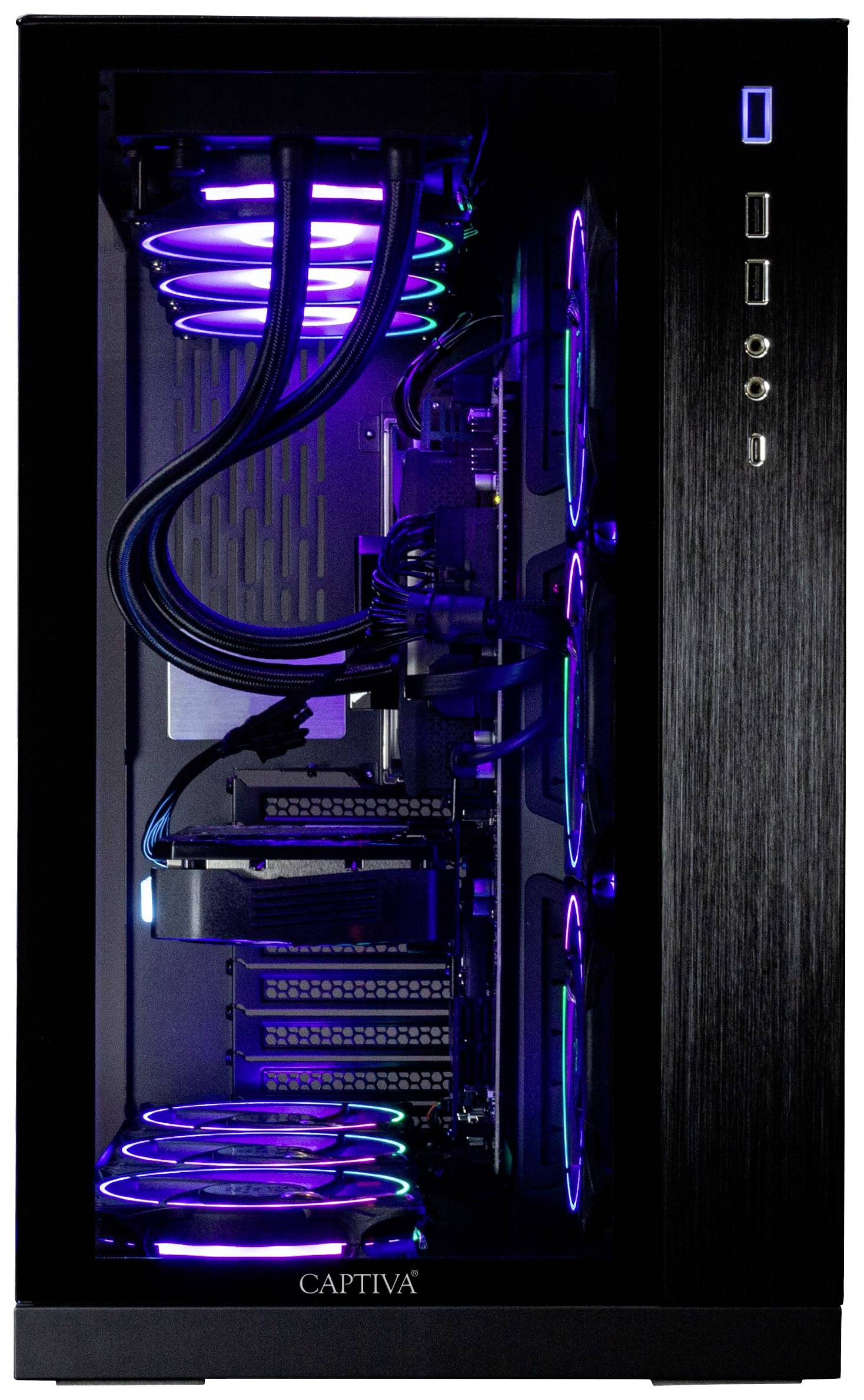Captiva Gaming PC Highend Gaming I73-886 Intel® Core™ i9 i9-12900KF 5.2GHz 32GB RAM 2TB SSD Nvidia GeForce RTX 4070 12GB GDDR6X Wi