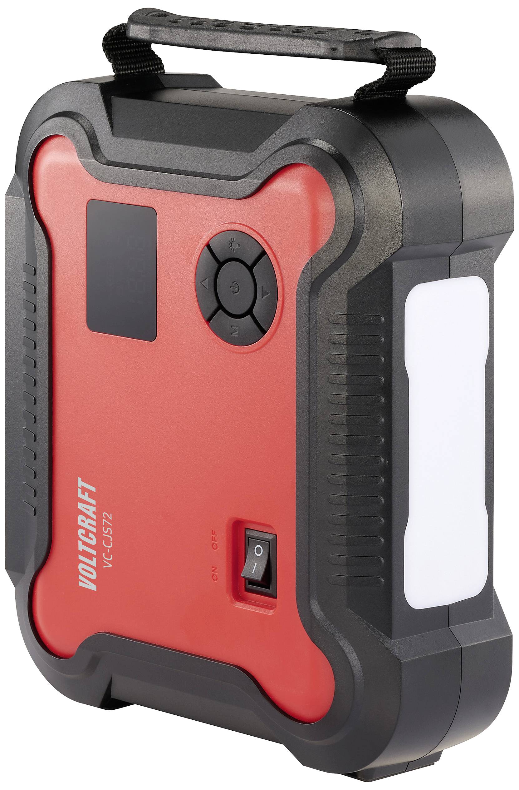 VOLTCRAFT Starthilfekabel VC-CJS72 VC-15820465 Starthilfestrom (12 V)=600A 12 V-Ausgang 2x, USB-Steckdose 2x, Lade- und