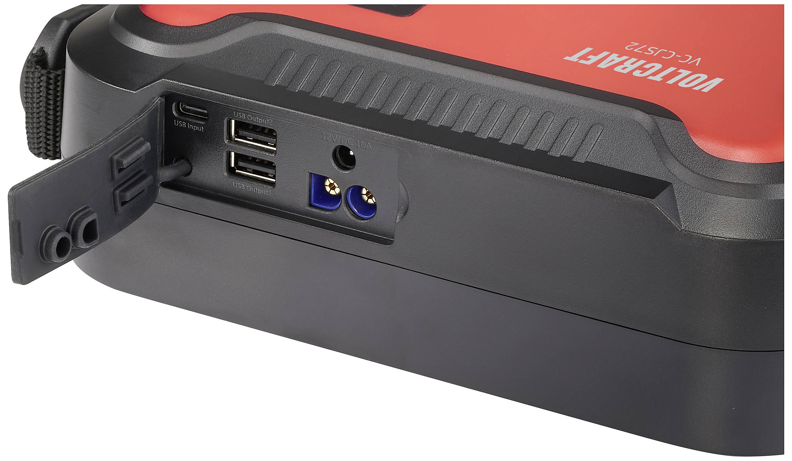 VOLTCRAFT Starthilfekabel VC-CJS72 VC-15820465 Starthilfestrom (12 V)=600A 12 V-Ausgang 2x, USB-Steckdose 2x, Lade- und