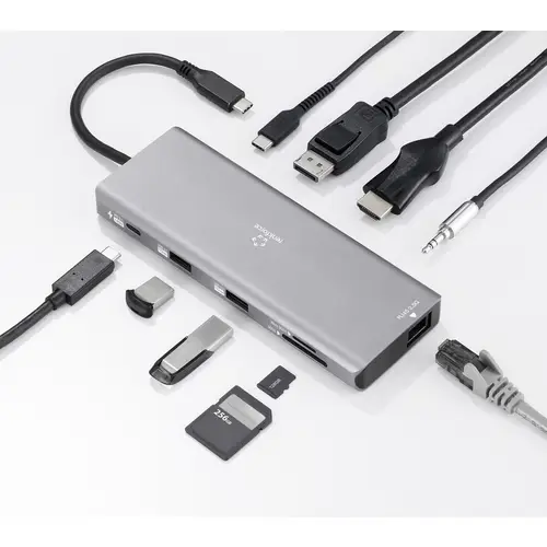 Renkforce USB-C® Dockingstation RF-DKS-905 10-in-1 8K PD 3.1 Passend für Marke Dockingstations: Uni Renkforce USB-C® Dockingstation RF-DKS-905 10-in-1 8K PD 3.1 Passend für Marke Dockingstations: Uni