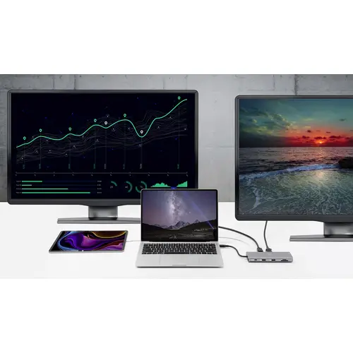 Renkforce USB-C® Dockingstation RF-DKS-905 10-in-1 8K PD 3.1 Passend für Marke Dockingstations: Uni Renkforce USB-C® Dockingstation RF-DKS-905 10-in-1 8K PD 3.1 Passend für Marke Dockingstations: Uni