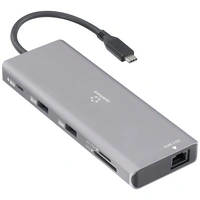 Renkforce USB-C® Dockingstation RF-DKS-905 10-in-1 8K PD 3.1 Passend für Marke Dockingstations: Uni Renkforce USB-C® Dockingstation RF-DKS-905 10-in-1 8K PD 3.1 Passend für Marke Dockingstations: Uni