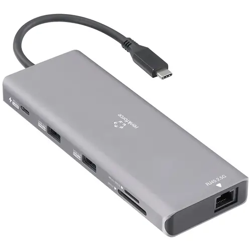 Renkforce USB-C® Dockingstation RF-DKS-905 10-in-1 8K PD 3.1 Passend für Marke Dockingstations: Uni Renkforce USB-C® Dockingstation RF-DKS-905 10-in-1 8K PD 3.1 Passend für Marke Dockingstations: Uni