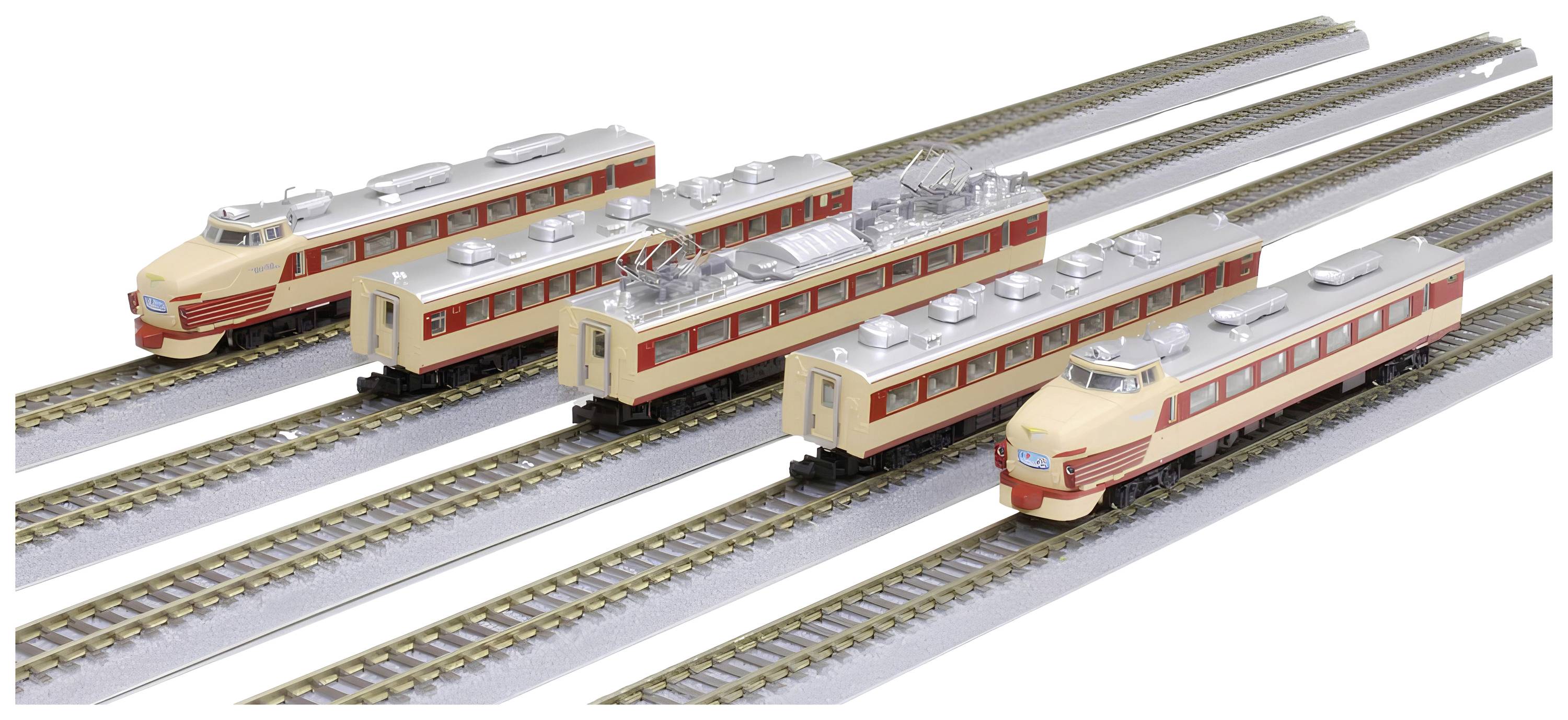 Rokuhan 7297941 Z 5er-Basis-Set JNR 485 Ltd. Express "RAICYOU"