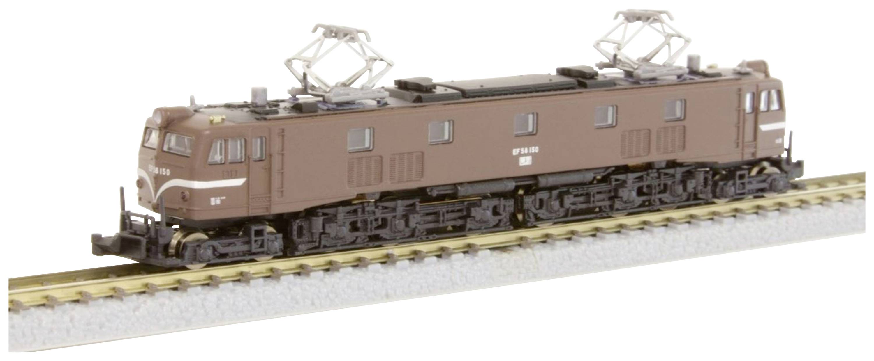 Rokuhan 7297977 Z EF58 Electric Locomotive No. 150, braun