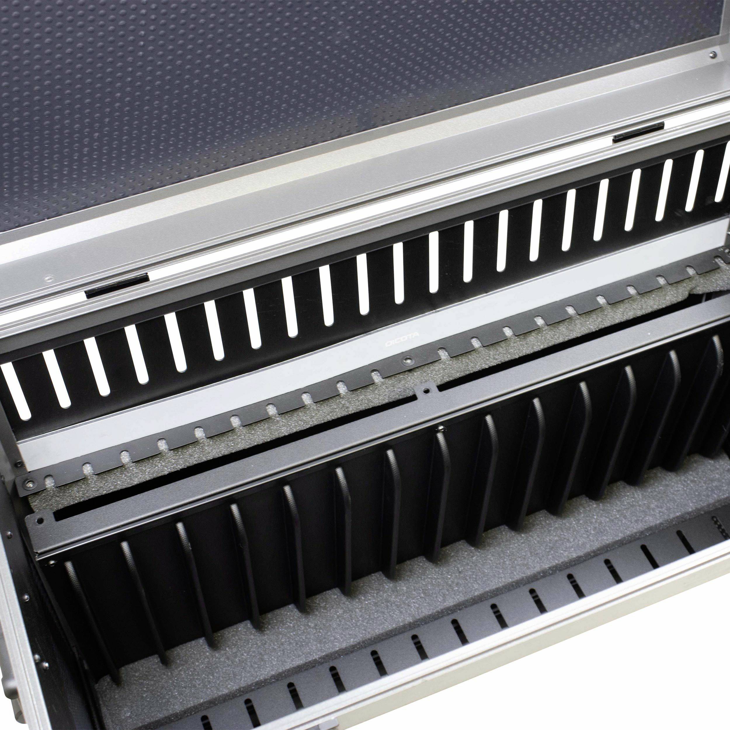 DICOTA Charging Trolley for 14 Laptops Bürogeräte Möbel Ladestationen &