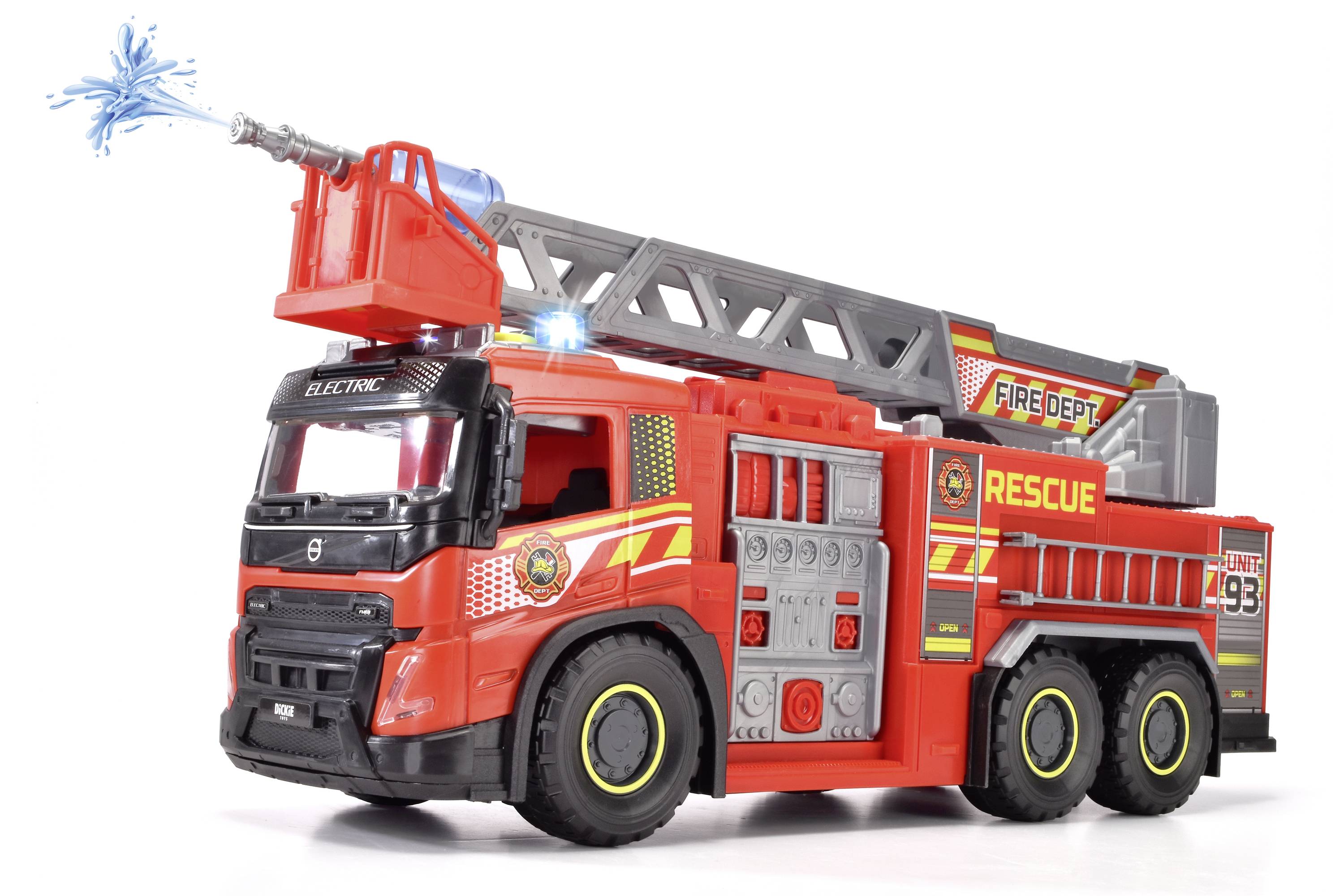Dickie Toys Einsatzfahrzeug Modell Volvo Giant Fire Truck Fertigmodell Einsatzfahrzeug Modell