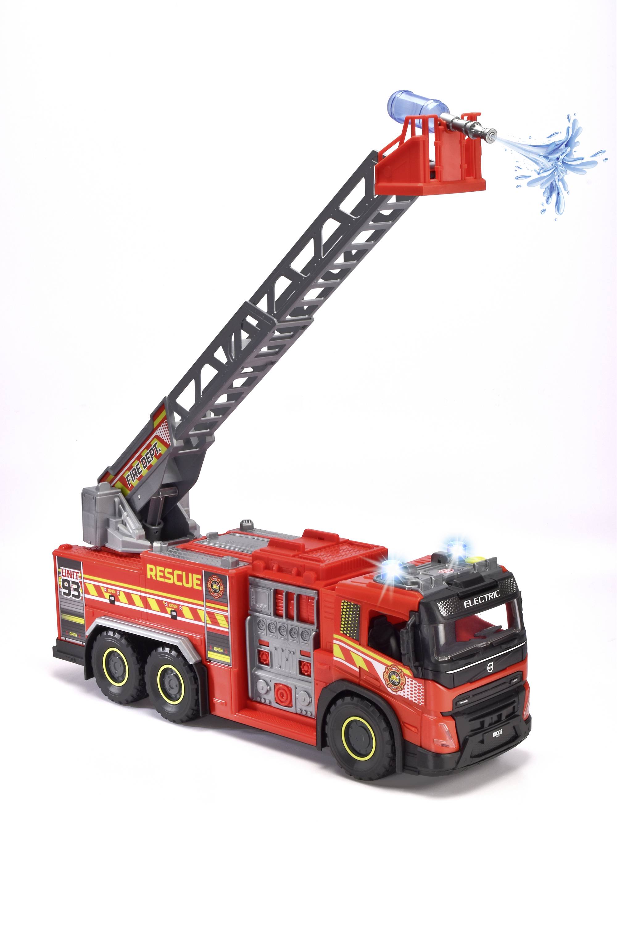 Dickie Toys Einsatzfahrzeug Modell Volvo Giant Fire Truck Fertigmodell Einsatzfahrzeug Modell