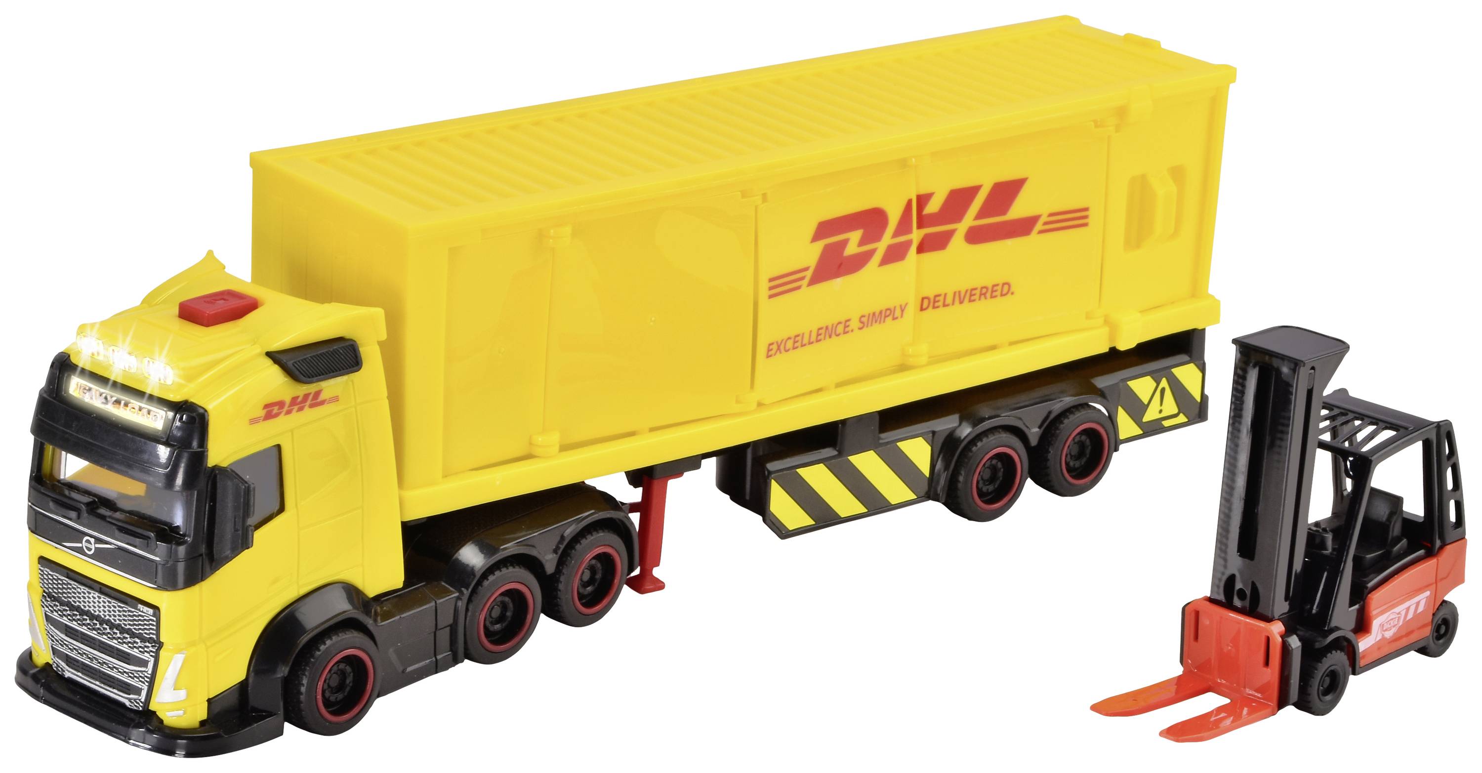 Dickie Toys LKW Modell Volvo DHL Truck Fertigmodell LKW Modell