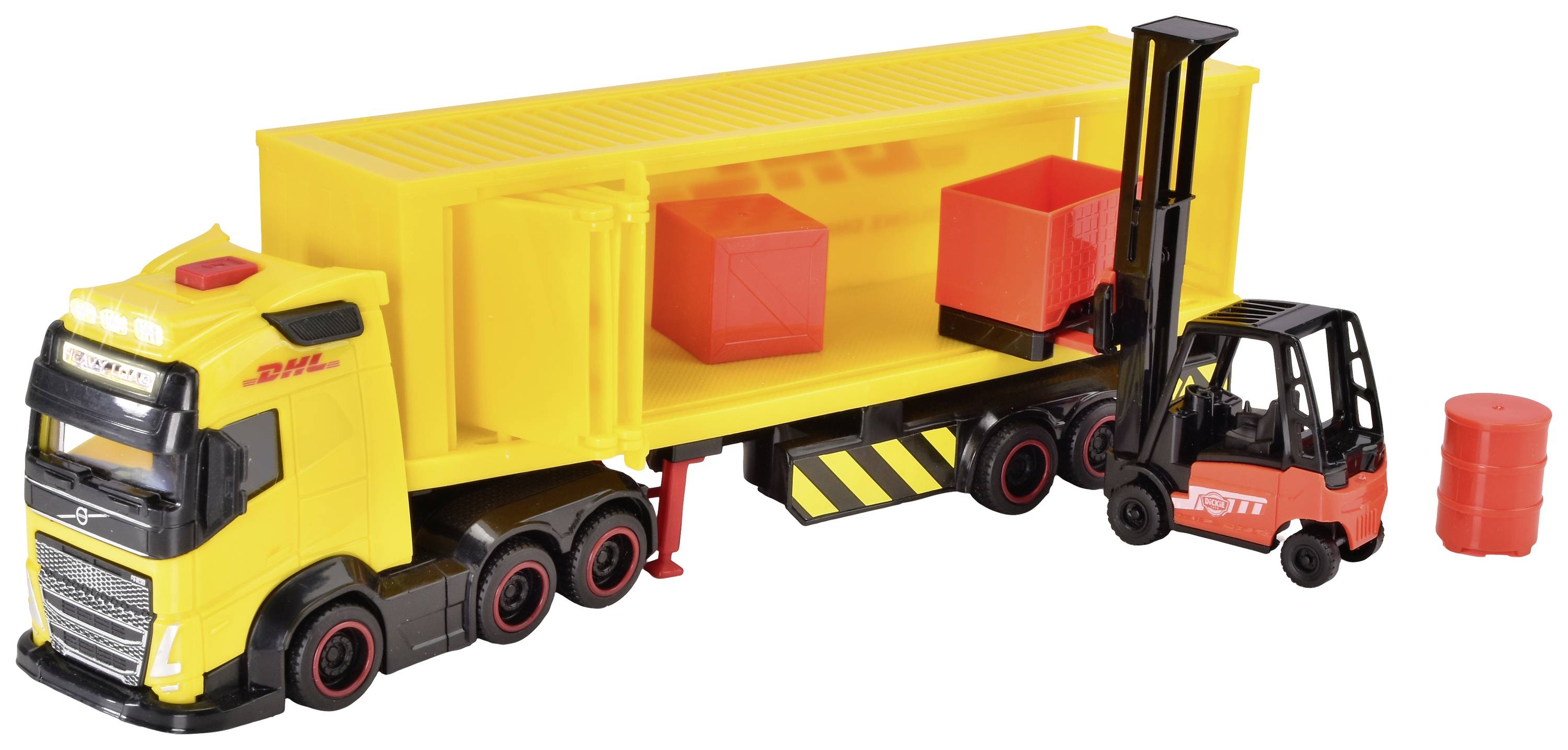 Dickie Toys LKW Modell Volvo DHL Truck Fertigmodell LKW Modell