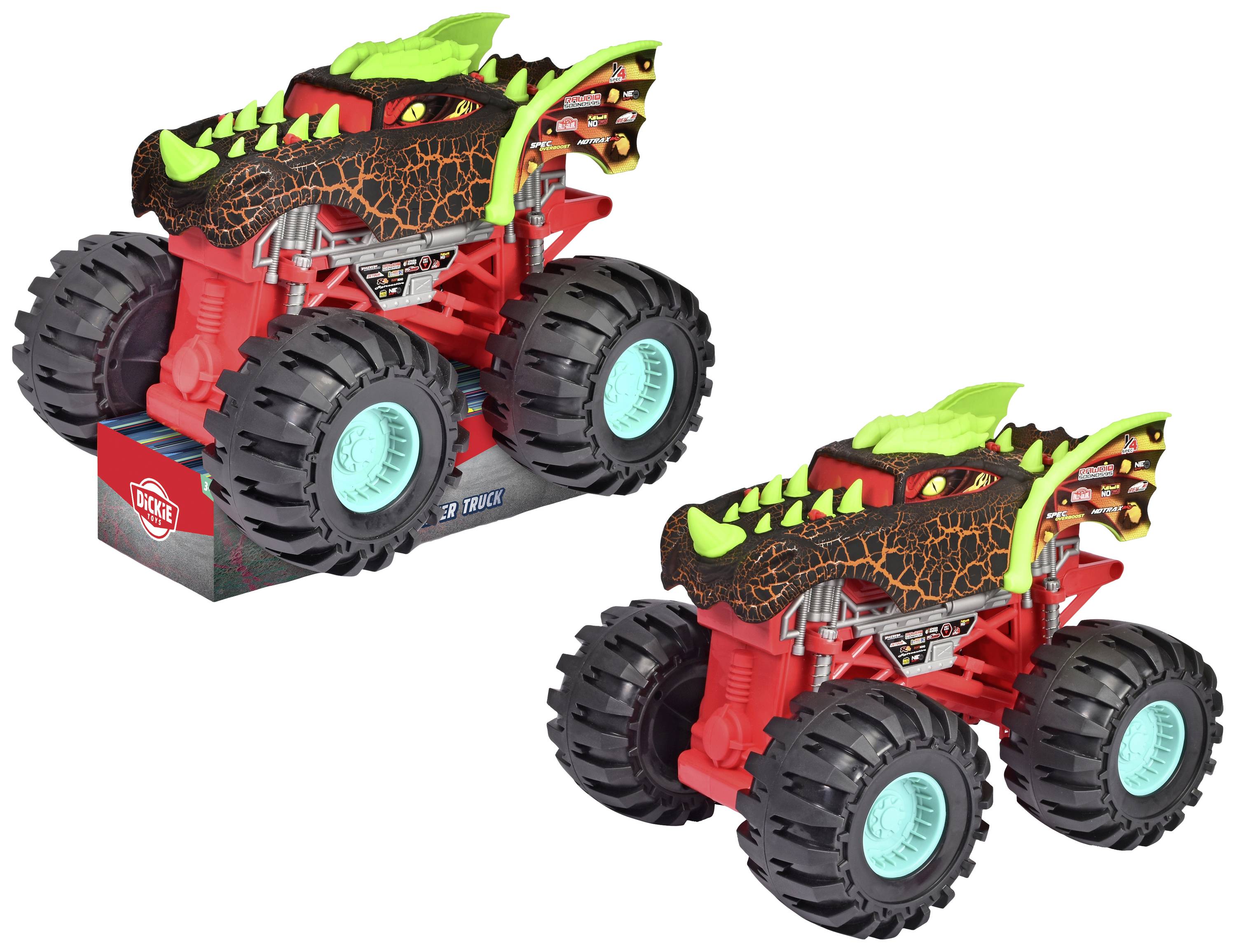 Dickie Toys PKW Modell Dragon Monster Truck Fertigmodell PKW Modell