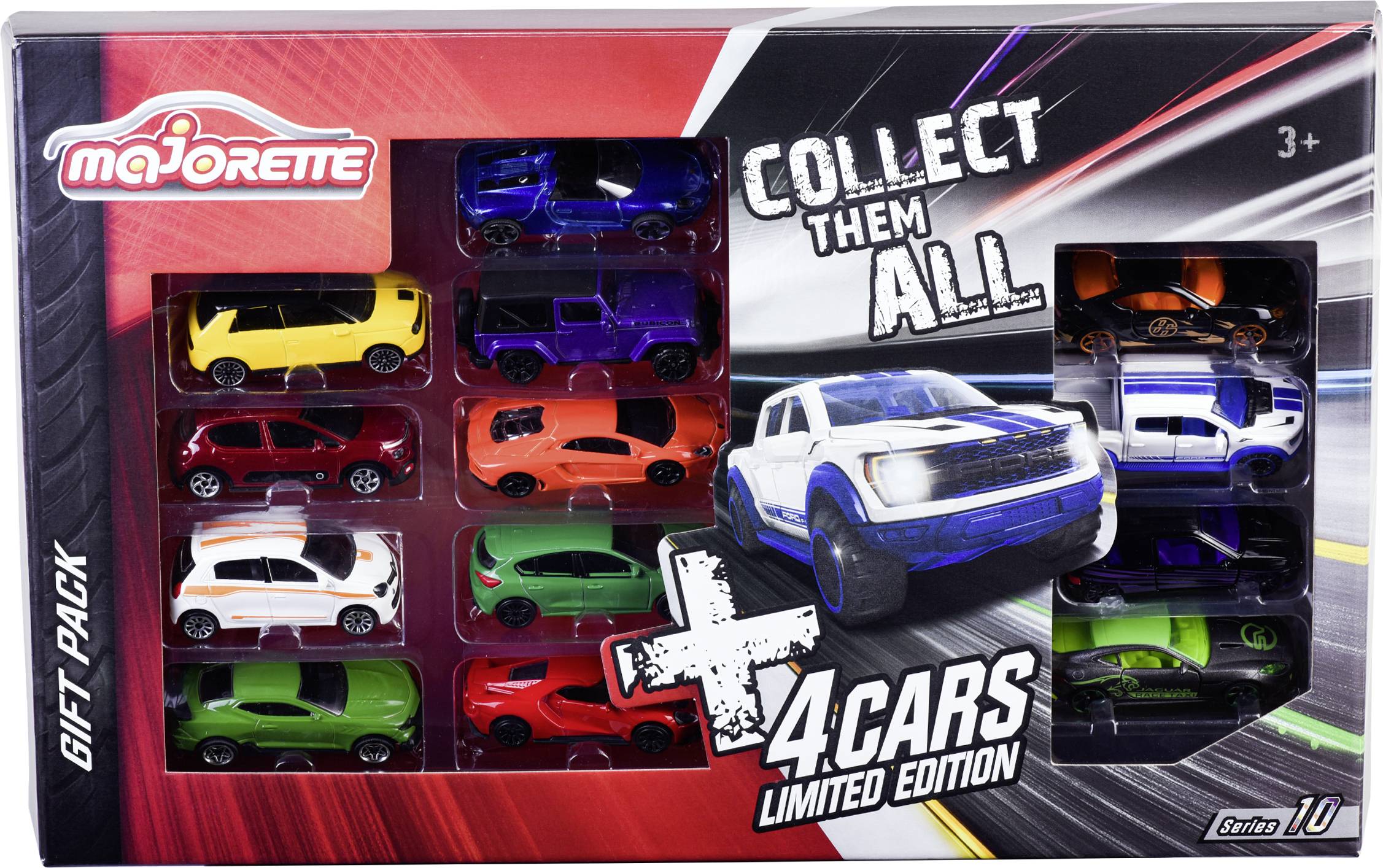 Majorette PKW Modell Limited Edition 10, 9+4 Fertigmodell PKW Modell