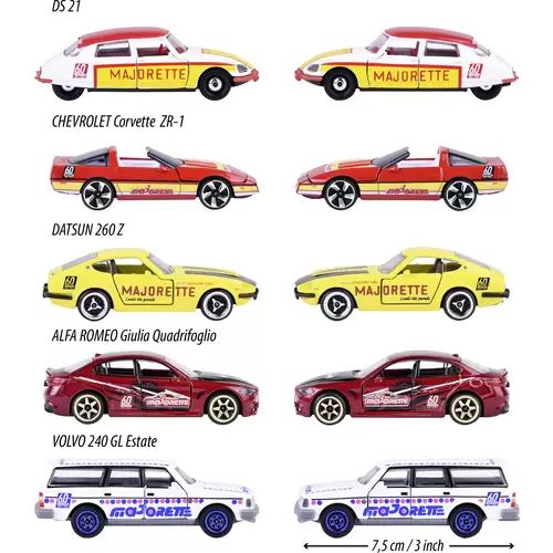 Majorette PKW Modell Anniversary Edition 5er Fertigmodell PKW Modell Majorette PKW Modell Anniversary Edition 5er Fertigmodell PKW Modell