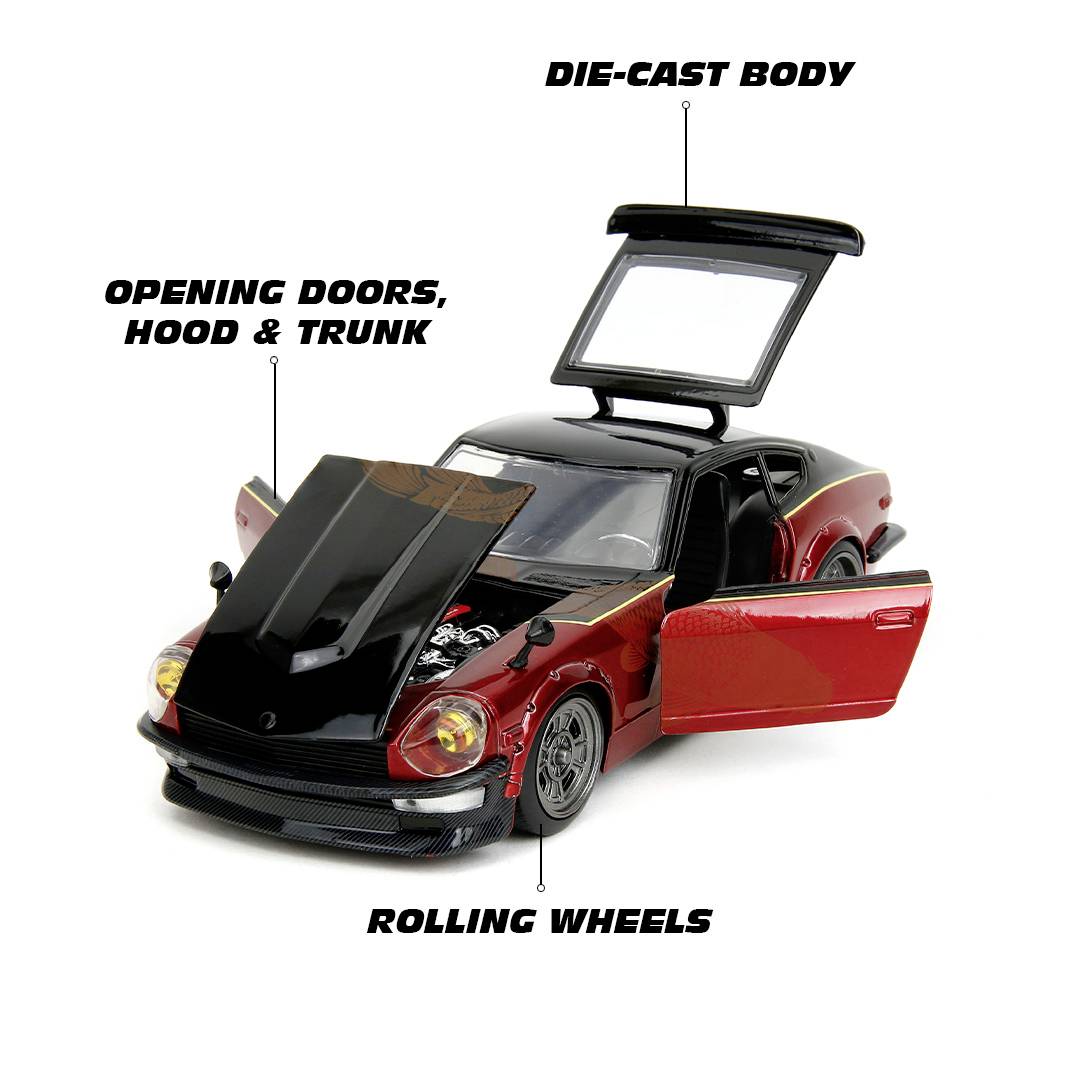 JADA TOYS Datsun 240Z 1972 Fast & Furious Fertigmodell PKW Modell