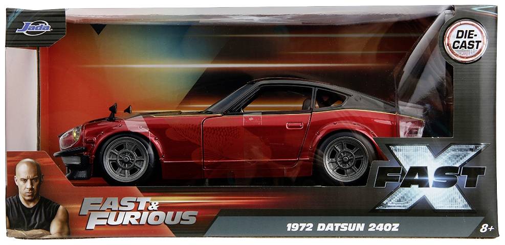 JADA TOYS Datsun 240Z 1972 Fast & Furious Fertigmodell PKW Modell