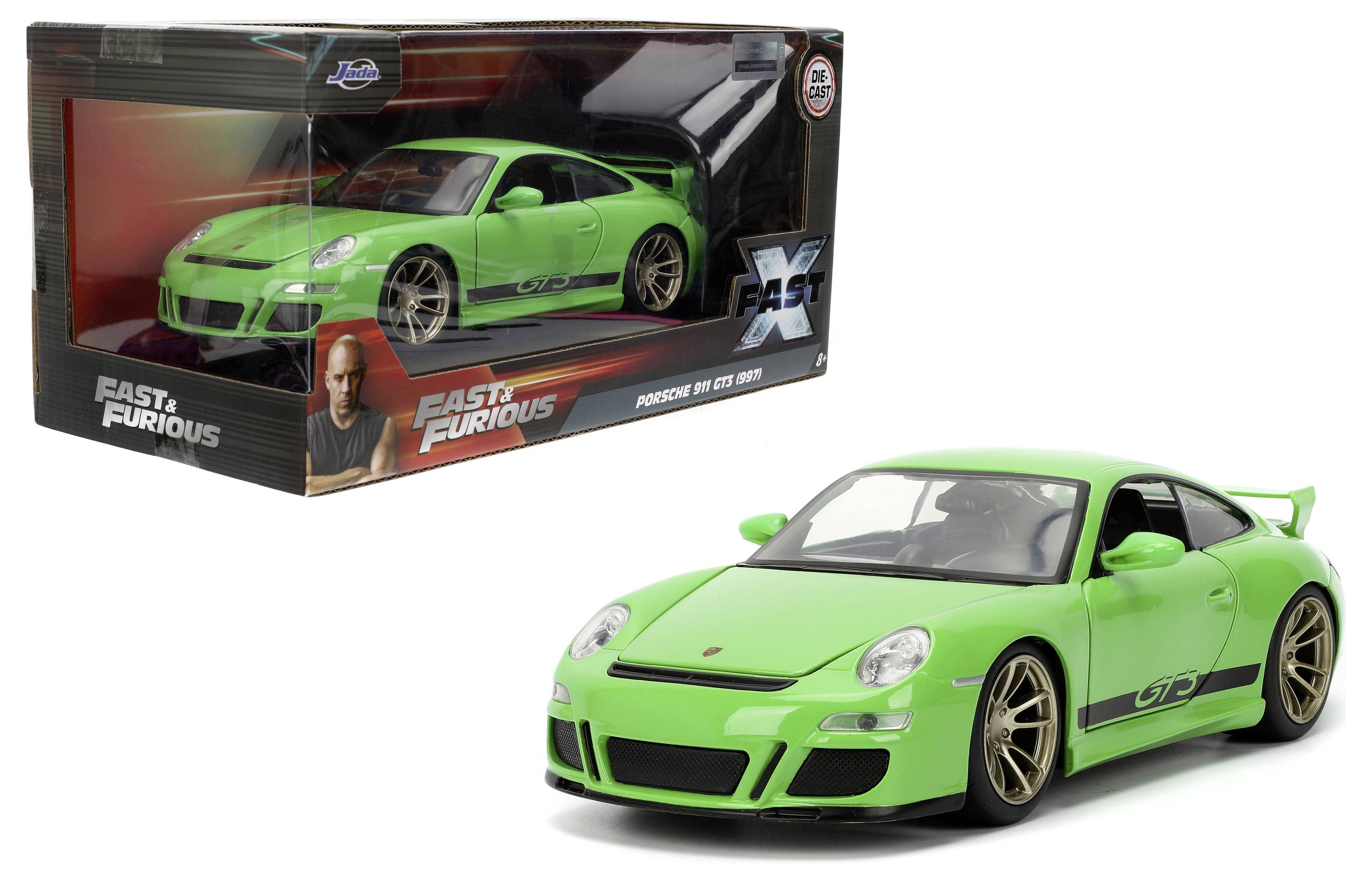 JADA TOYS Porsche 2007 Fast & Furious Fertigmodell PKW Modell