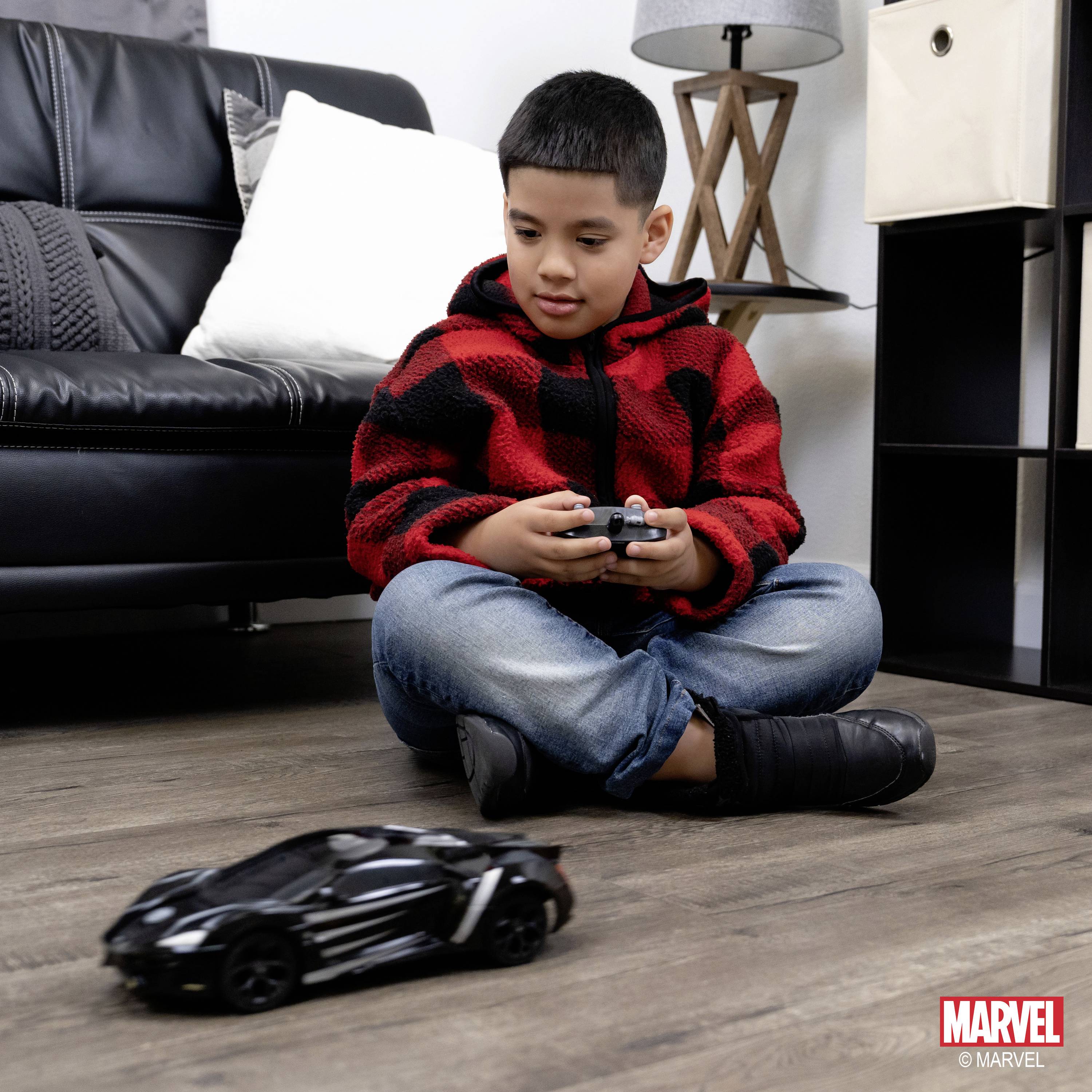 JADA TOYS 253226001 Marvel Black Panther RC Lykan 1:16 RC Modellauto Elektro Sportwagen