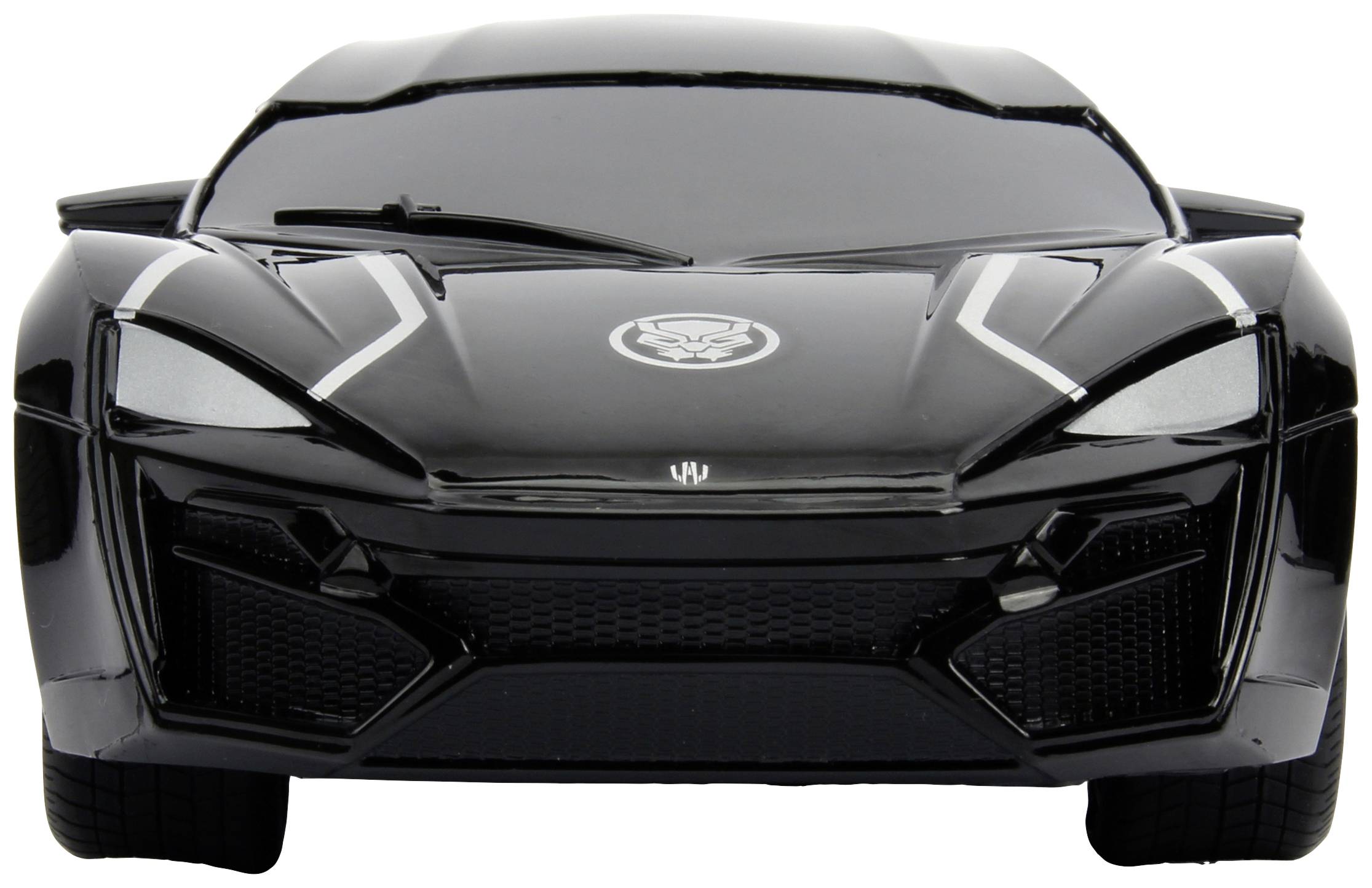 JADA TOYS 253226001 Marvel Black Panther RC Lykan 1:16 RC Modellauto Elektro Sportwagen