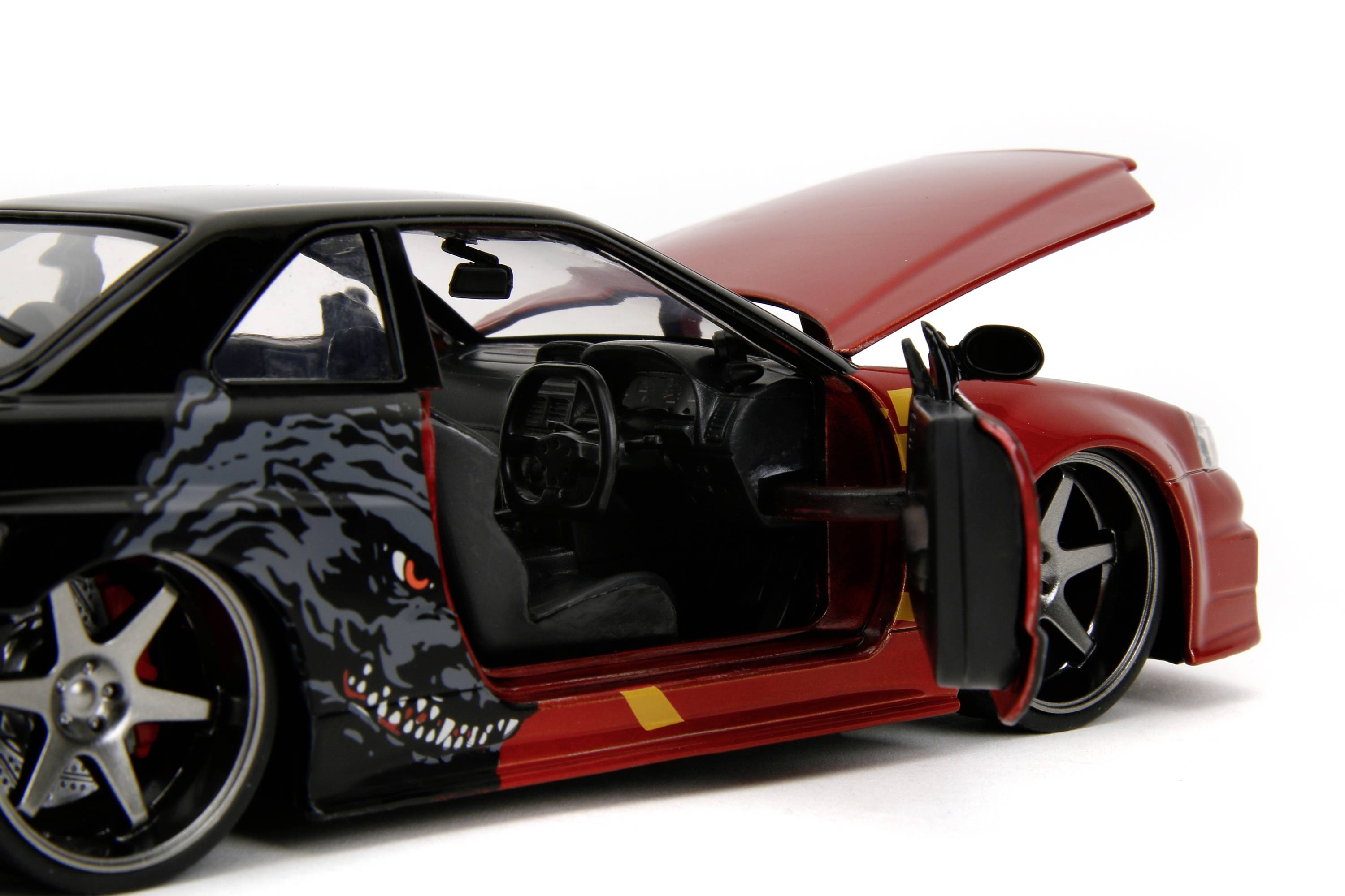 JADA TOYS Godzilla Nissan GTR Fertigmodell PKW Modell