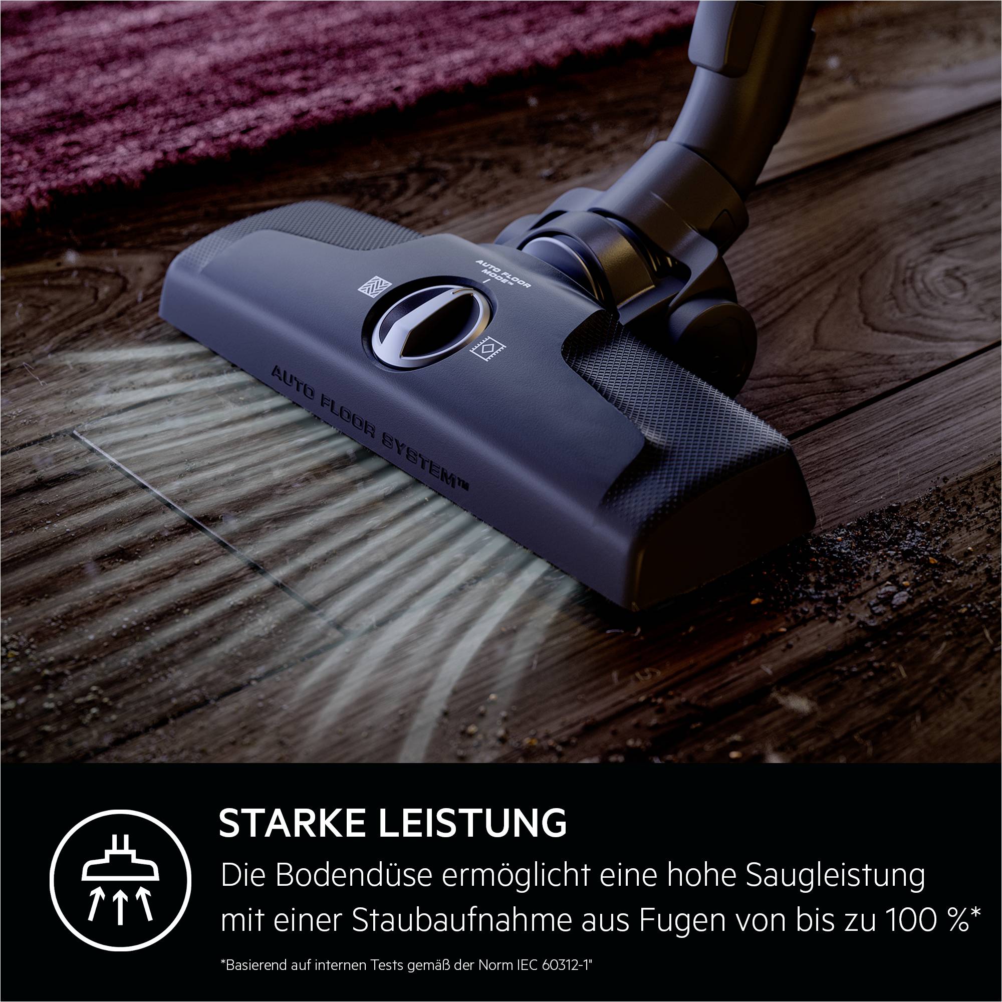 AEG AB61H6SW Staubsauger mit Beutel weiß