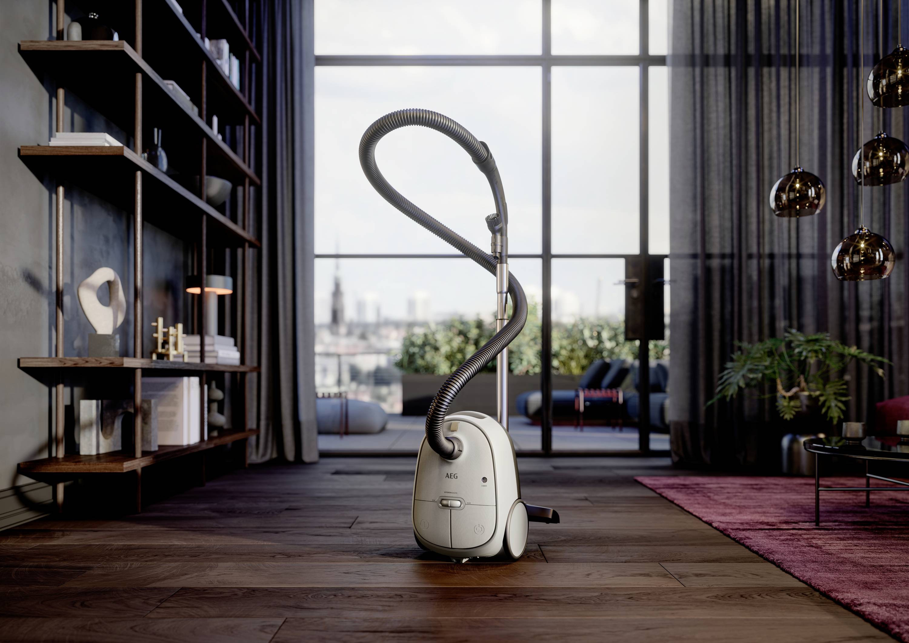 AEG AB61H6SW Staubsauger mit Beutel weiß