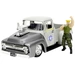 JADA TOYS Street Fighter 1956 Ford Pickup mit Guile Figur Fertigmodell PKW Modell JADA TOYS Street Fighter 1956 Ford Pickup mit Guile Figur Fertigmodell PKW Modell